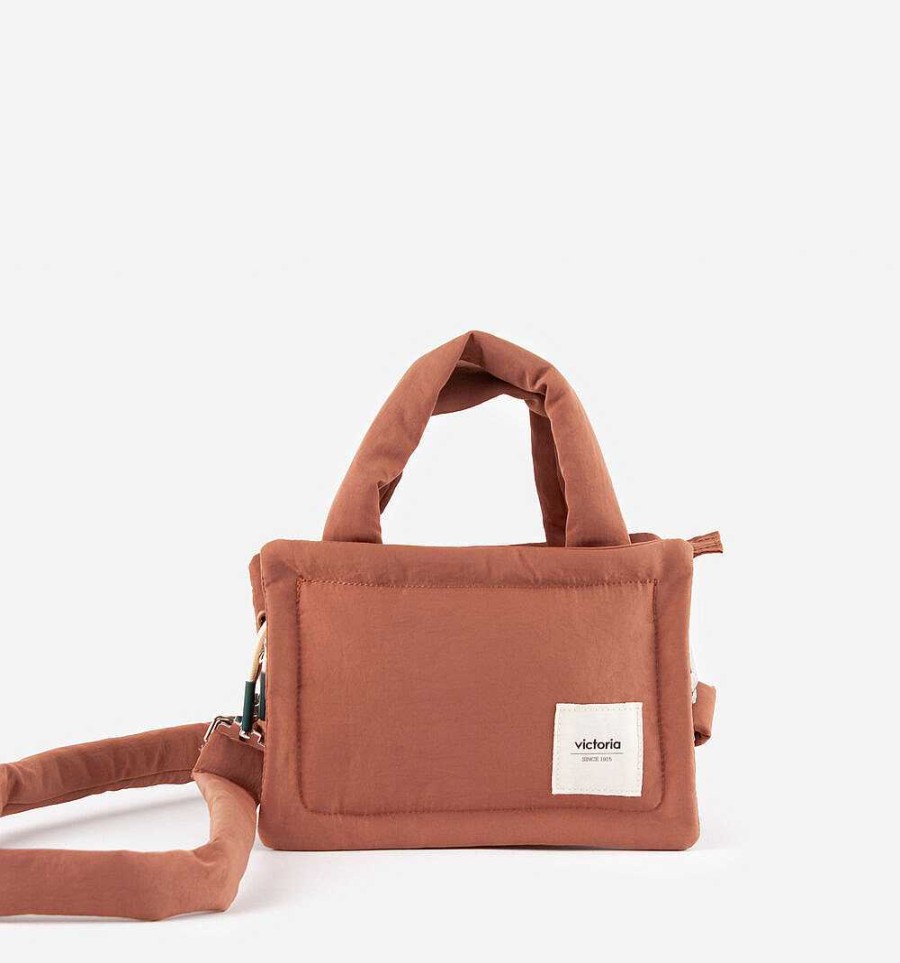 Mujer Calzados Victoria Bolsos | Bolso bandolera de nailon acolchado