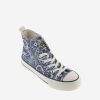 Mujer Calzados Victoria Zapatos Altos | Tribu Brillo Bandana Lona Brillante