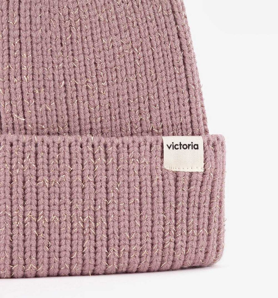 Mujer Calzados Victoria Gorros y Gorros | Gorro con detalle de lúrex