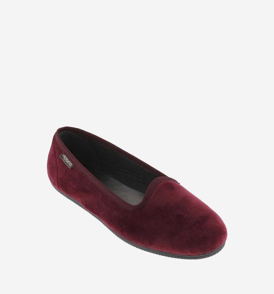 Mujer Calzados Victoria Bailarinas|Zapatos Slip-On | Zapatilla Oda De Terciopelo