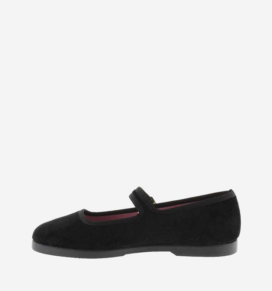 Mujer Calzados Victoria Bailarinas|Zapatos Slip-On | Mercedita Terciopelo Gong-Fu