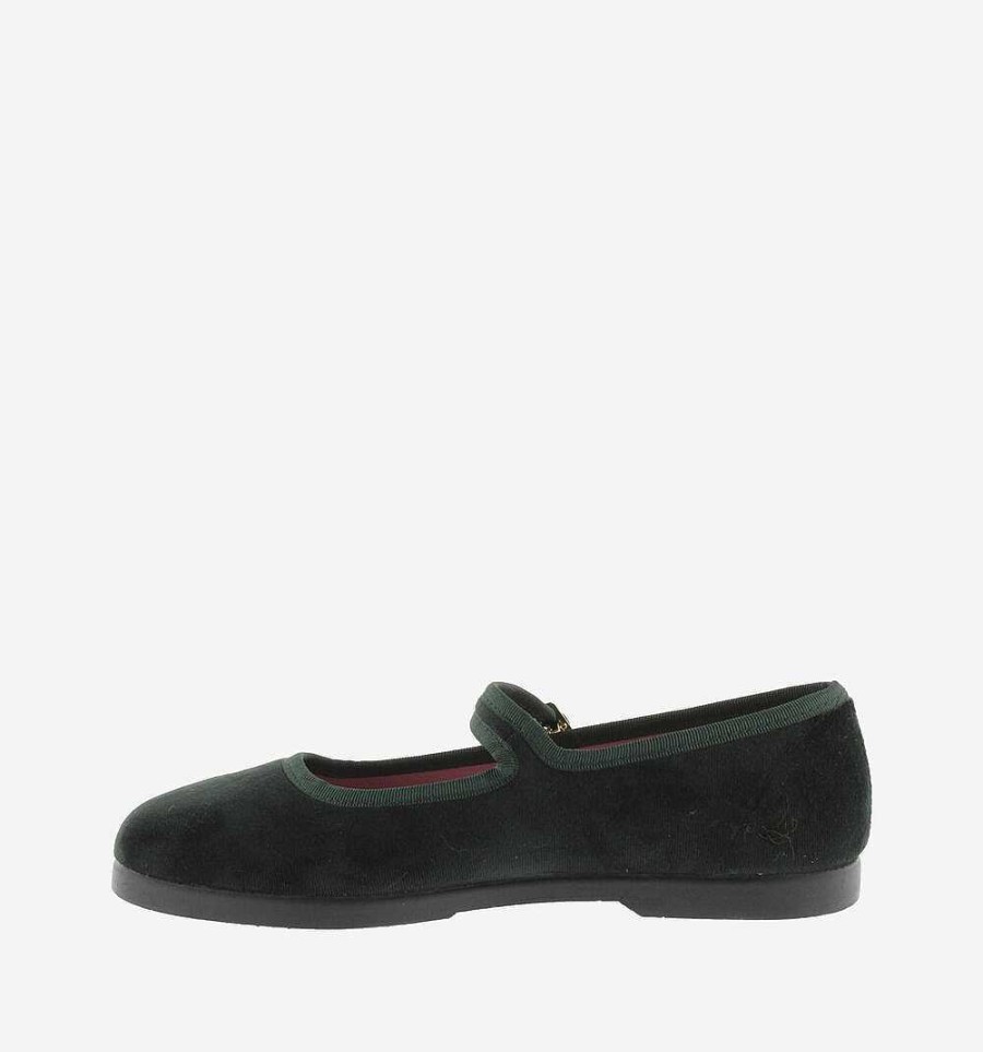 Mujer Calzados Victoria Bailarinas|Zapatos Slip-On | Mercedita Terciopelo Gong-Fu