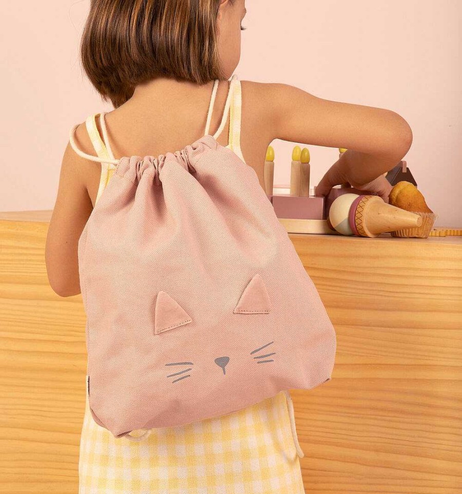 Niños Calzados Victoria Bolsos | Mochila Lona Ecológica Animales