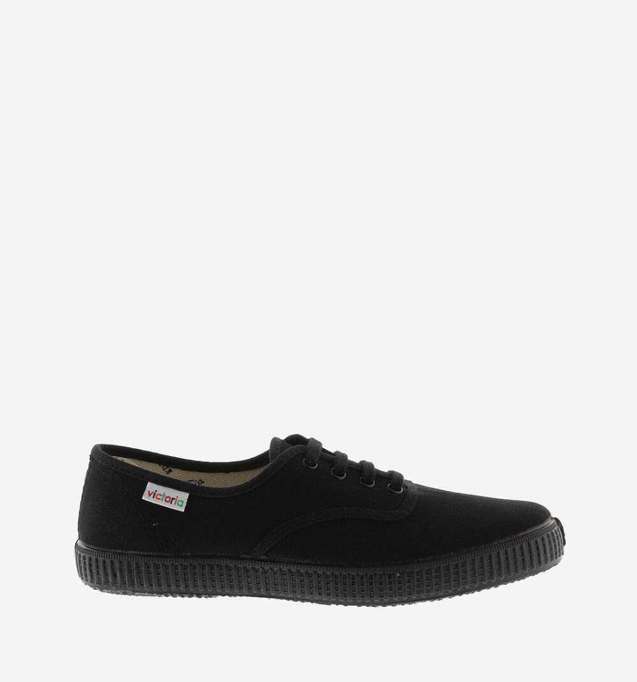 Hombre|Mujer Calzados Victoria Deportivas | Zapatillas Inglesa Total Black