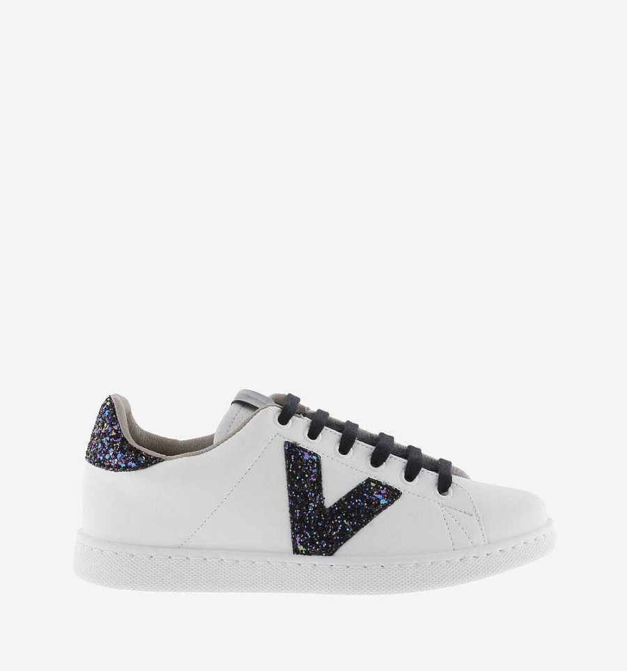 Mujer Calzados Victoria Zapatillas | Tenis Logo Brillo