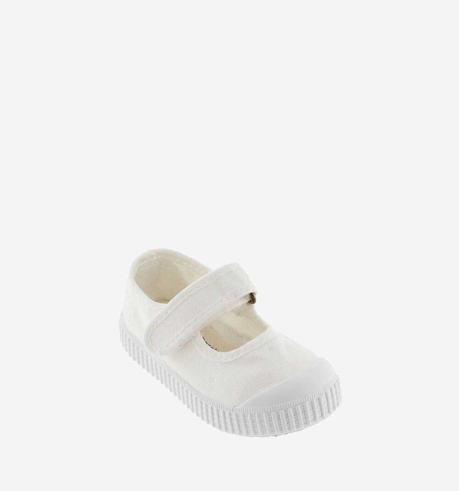 Niños Calzados Victoria Zapatillas sin cordones|Zapatillas | Merceditas de lona reciclada 1915 Drec®